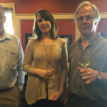 Tom McGrory, Martin Scott Wines; Kristen Mixter, Little River Restoratives; Tryg Mixter, CT Beverage Mart in New Britain.