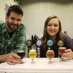 Alex Roskowski, Brewer, Revival Brewing Company with Michaela Brinkley, Marketing Coordinator, Revival Brewery Company.