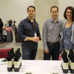 Michael Peter Buckley, Sales, Wine Bros.; Patrick Caserta, Winemaker, Shinn Estate; Allison Caserta, Shinn Estate.