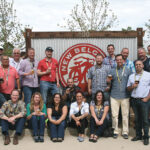 All with Northeast Beverage Corp. of CT (NEBCT) except where indicated. Front row: Tom Walsh, Vice President; Alaina Fillback, Sales Rep.; Rebecca Gomes, Sales Rep.; Natasha Witik, Sales Rep.; Miranda Porrello, Sales Rep.; Greg Zannella, General Sales Manager; Juan Rosa, Field Marketing & Sales Manager; Back row: Ariel Novo, Sales Rep.; Jason Tournas, Sales Rep.; Greg Holmes, Regional Director New Belgium; Miguel Rojas, Sales Rep.; Paul Lipinski, Sales Rep.; Mike Belden, Sales Rep.; Tom Korniluk, New Belgium Brand Manager; Dan Murdock, Craft Beer Specialist; Brian Dalke, Sales Supervisor; Ross Carley, Sales Rep.; Matt Bronson, New Belgium Market Manager CT/RI; Mike Ward, Craft Beer Manager.