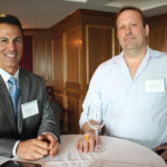 Ralph Anastasio, District Sales Manager, Eder Bros.; Phil Cassidy, Manager, Spirits of Madison.