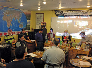 The session took place in the store’s Tasting and Education Room and highlighted Roca Patrón Silver, Roca Patrón Reposado, and Roca Patrón Añejo.