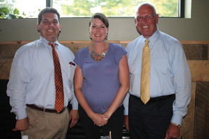 Angelo Culmo, District Manager, Hartley & Parker; Jackie O’Keefe, Key Account Manager, Hartley & Parker; Blaise Tramazzo, Spirits Director, Hartley & Parker.