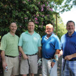 Steve Hayes, Rogo Distributors; Tom Mancini, Miller Lite; Steve Ogren, Rogo Distributors; Bill Malitski, Connecticut Brewers Association lobbyist.
