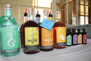 Wigle Whiskey, spirits and organic aromatic bitters.