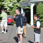 CT Beverage Mart’s Steve Downes, President, CPSA Board of Directors, addressing the golfers before teeing off.