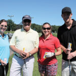 Jackie Blau, Pernod Ricard; Jim Valentine, Connecticut Beverage Mart; Courtney Bell, Pernod Ricard; Dylan McCullough, Pernod Ricard.