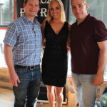 Brad Kirby, Bar Manager, Marketplace Kitchen and Bar; Amanda Pekar, Portfolio Manager Patrón Spirits, CDI; Mike Mills, Senior Brand Ambassador, RIPE Bar Juice.