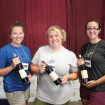 Michaela Indermaur, Blair Barnette, Suzanne Zikoski, Jonathan Edwards Winery.