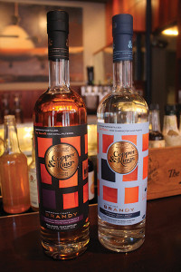 Copper & Kings Aged and Immature Brandy.