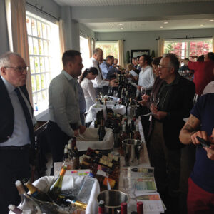 The scene at Pearl for Hartley & Parker’s May 10 tasting.