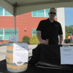 Case McClellan, Olde Burnside Brewing Company of East Hartford. Their brew took home second place.