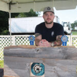 Sean Piel of Cold Creek Brewery in Ellington. Cold Creek Brewery took home first place in the Secret Stash Beer Bash.