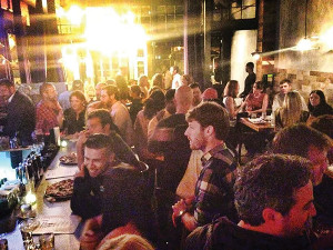 Guests at Industry Night held on September 29, 2014.