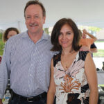 Kevin McGill of Dendor Wine Management with Jolanta Tomaselli of La Spinetta and Indigenous Wines.