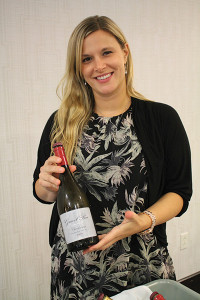 Lindsay Scalise, WEST II, Connecticut State Manager, Bronco Wine Company featuring 2015 Gravel Bar Chardonnay of Columbia Valley.