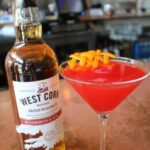 A cocktail creation featuring West Cork Irish Whiskey.