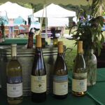 The tasting tent during the Harvest Festival.