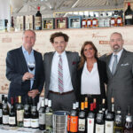 Antonio Zacchero of Carpineto Winery; Christopher Wirth, New York State Manager, Opici Wines; Deborah Cesari, Cesari Fine Wines of Verona; Scott McDonald, CSW, CT State Manager, Opici Wines.