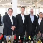 Simon Barlow, Rustenberg Wines of South Africa; Stuart Downes, Indigo Wine Group; Steve Mann, S.J. Mann Selections; Marty De La Rose, Director of Sales, Trinitas Cellars of Napa Valley.