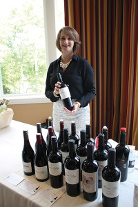 Barbara Reddish of Viavino Tastings representing Martin Rey Winery.