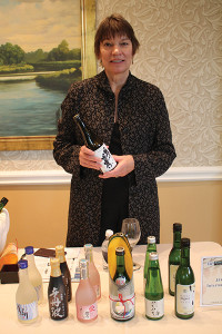 Kathleen Flynn representing the sake portfolio of JFC International, Marchetta Company.