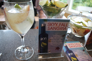 Skyy Fall Sangria cocktail.