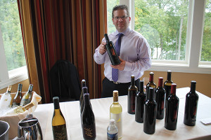 Jeffrey Verderber, Regional Director New England, Justin Landmark Vineyards.