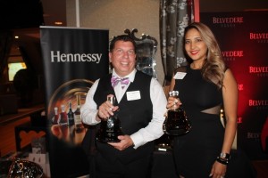George and Christina Haverly representing Hennessy.