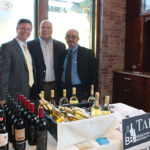 Will Longo, Zone Manager, Brescome Barton; David Barzottini, Regional Manager, Deutsch Family Wine & Spirits; Dipak Patel, Sales, Brescome Barton.