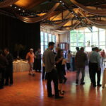 Trade guests during the fall wine show.