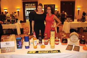 Amy Ingraham and Ashley Harper of CK Promotions representing Sazerac.