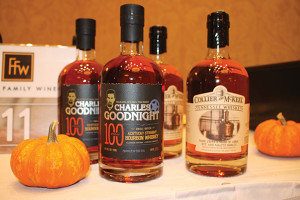 Foley Family Wines’ Whiskey Collier, McKeel Whiskey and Goodnight Bourbon.