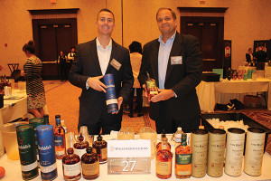 Brendan Simms, Area Manager MA and RI, William Grant and Sons with Kurt Knop, Regional Director New England, William Grant and Sons.