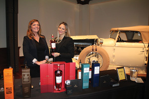 Kayleigh Speck, Innovation Brand Activator, Edrington Americas; Jackie Connetti, Innovation and Market Manager RI, Edrington Americas featuring Macallan products.