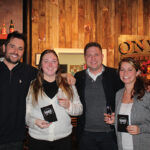 Pete Kowalczyk, Co-founder, Onyx Spirits Company; Nicollette Burns, Allan S. Goodman; Adam von Gootkin, Co-founder, Onyx Spirits Company; Denise Swistak, Allan S. Goodman.