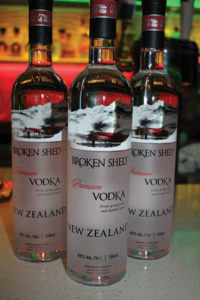 New Zealand’s Broken Shed Vodka is distilled from whey, which is the excess sugar in milk production. It is then distilled four times from two distinct water sources. The vodka is GMO-free and gluten-free with a “smooth taste and hints of sweetness.”