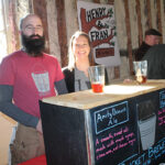 Nathanial Taylor, Brewer, Bucket Brewery and Justine Bucci of Bucket Brewery.