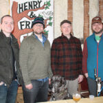 All from Henry and Fran Brewing Company: Bennett Harrington, Jeremiah Hawley, Tim Westerman and Zach Laegel.