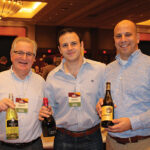 Matt Wimberger, Worldwide Wines; Nick Bonavita, Palm Bay International; John Algieri, Worldwide Wines.