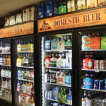 Inside Gardner Lake Liquors.