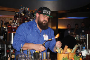 First place winner Juan Meyer, Beverage Director, Z Hospitality Group.