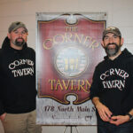 Tom Maugeri and Ryan Whipple of The Corner Tavern. Maugeri was pouring selections from Back East Brewing Company of Bloomfield and Half Full Brewery of Stamford.