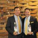 Bacardi’s Kevin Hickey and Peter Kawulicz, Business Manager, CDI with Bacardi Banana.