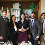 Jerry Rosenberg, President, Hartley & Parker; Stephen Giles, Diageo; Kim Maciejewski, Diageo; Jena Goetz, Diageo; Tom Graham, Diageo/Inspira; David Rosenberg, Vice President, Hartley & Parker; Blaise Tramazzo, Spirits Director, Hartley & Parker.