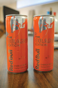 Red Bull Orange, the latest release from Red Bull.