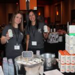 Amy Chauvin and Melanie Espaillat, Brand Representatives RI, Owls Brew.