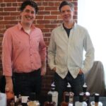 Ned Wight, Owner and Distillery, New England Distillery and Tim Fisher, Head Distiller, New England Distillery.