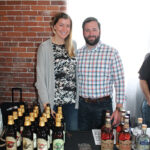 Casey Wright and Chris Leach, New England Sales Manager, Doc’s Draft Hard Cider and Black Dirt Distillery. 