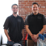 Brenton Mackechnie, Brewer and Distiller, Dirty Water Distillery and Stefan Cyr, Sales, Dirty Water Distillery.